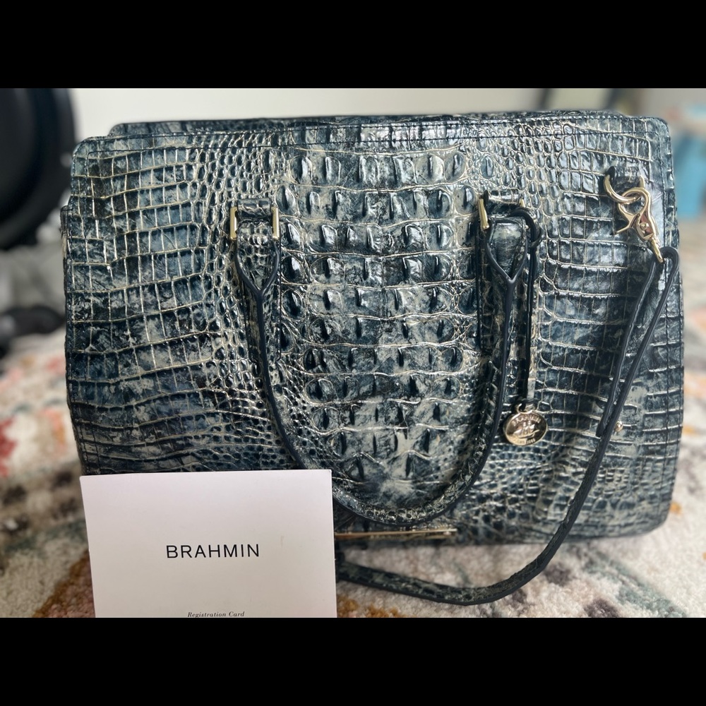 Like new Brahmin bag with dust bag.